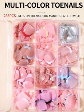 Press-On Toenails Sets